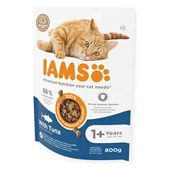 IAMS sausas maistas katėms su tunu, 800g parduotuvėje mumbo.lt