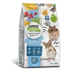 CUNIPIC Premium Hamster mini Mouse 600 g maisto mini žiurkėnams ir pelėms nuotrauka