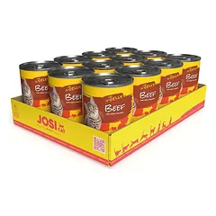 Josera JosiCat Beef in Jelly konservai katėms drebučiuose