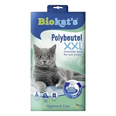 Biokat’s Eco Bags XXL maišeliai katėms, 12 vnt.