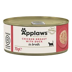 APPLAWS CAT CHICKEN BREAST WITH DUCK 70 g