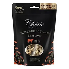Cherie Dog Freeze-Dried Treats Beef Liver 40 g