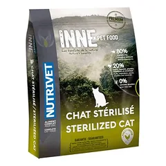 6 kg + 1,5 kg gratis! 7,5 kg Nutrivet Inne Sterilised