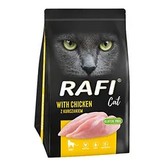 DOLINA NOTECI Rafi Cat sausas kačių ėdalas su vištiena 1,5kg