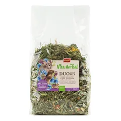 VITAPOL Vita Herbal Duo Snack vaistažolių pieva šinšiloms ir naktiniams šarpėjams 500 g