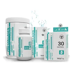 Arthro Collagen Papildai šunims ir katėms sąnariams apsaugoti 3g x 30