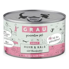 GRAU Adult Getreidefrei 6 x 200 g