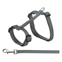 TRIXIE Kačių petnešos su pavadėliu, XXL, 34-57 cm-13 mm, 1.20 m (pak.4)