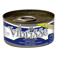 Vibrisse Kittens Vandenyno Žuvis kačiukų drėgnas maistas su vandenyno žuvimis, 70 g nuotrauka