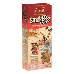 VITAPOL Kolbos graužikams Smakers” braškių skonio 2vnt.