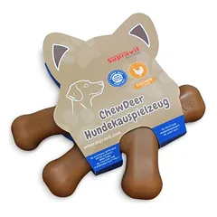 Supravit ChewDeer Hundespielzeug für starke Kauer - Stabiles Kauspielzeug