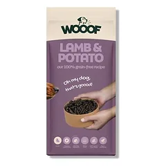 WOOOF Lamm & Kartoffel - Kaltgepresstes Trockenfutter - Lachs, Kartoffel