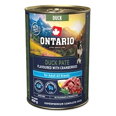 Ontario Adult Antienos paštetas su Spanguolėmis 400g