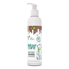 VET EXPERT Detox Care Deep Dark Shampoo 250 ml šampūnas šunims ir katėms su tamsia kailio spalva