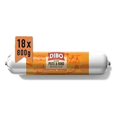 DIBO FreshRoll su kalakutiena ir jautiena, šaldytas maistas, 26 x 800 g — 2 nuotrauka