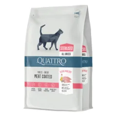 Quattro Sterilised sausas pašaras su paukštiena katėms - Pet24
