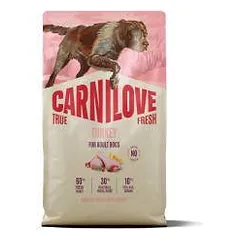 Carnilove True Fresh Turkey sausas maistas šunims, 12 kg
