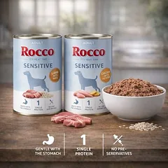 Rocco Sensitive 6 x 400 g / 800 g, 400 - 499 g — 2 nuotrauka