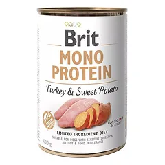 BRIT Mono Protein Turkey & Sweet Potato 400 g monoproteinų maistas kalakutiena ir batatai