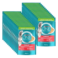 Purina One Sterilcat su kalakutiena ir šparaginėmis pupelėmis 26x85g