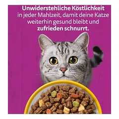 Whiskas 7+ Senior su vištiena, sausas maistas katėms — 4 nuotrauka