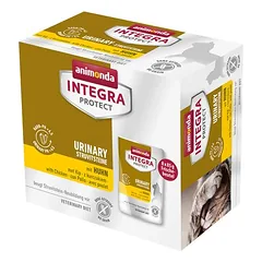 animonda Integra Protect Adult Urinary struvito akmenims 8 x 85 g, drėgnas maistas katėms — 3 nuotrauka