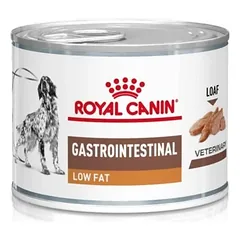 Royal Canin Veterinary GastroIntestinal Low Fat konservai šunims 6×200 g