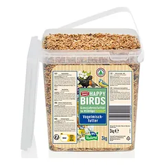 Perfecto Bird Happy Birds mišrus paukščių lesalas kibire, 3kg