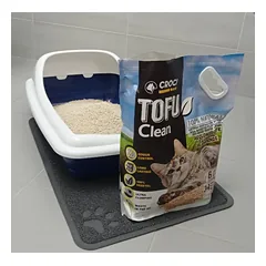 CROCI TOFU CLEAN ekologiškas kraikas katėms 6l 2.6kg — 2 nuotrauka