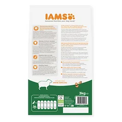 IAMS sausas maistas didelių veislių šunims su ėriena, 3 kg — 3 nuotrauka