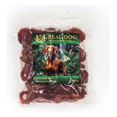 REAL DOG SNACKS minkšti antienos filė žiedai, 500 g