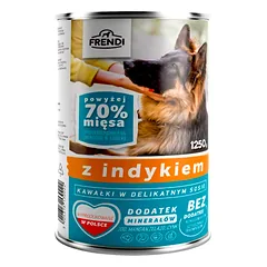 Frendi gabaliukai švelniame kalakutienos padaže 1250g