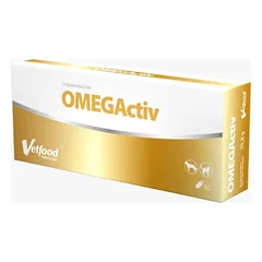 VETFOOD Omega Activ, 60 kapsulių