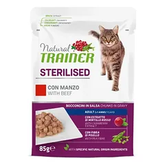 NT Cat Sterilised Beef konservai katėms su jautiena 85g photo