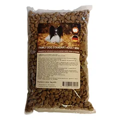 Sausas pašaras šunims FAMILY DOG Standart Adult MINI 1kg