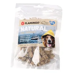 Flamingo Hundesnack Nature Kleine Blöcke mit Kabeljau & Hering