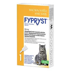 Fypryst antiparazitinis užlašinamasis tirpalas katėms, 50 mg