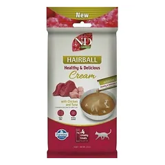 Farmina N&D Cat Quinoa Hairball Adult Chicken & Tuna 4x15 g