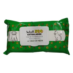 SalviettZOO XL - šunų ir kačių priežiūros servetėlės 40vnt (su neemo aliejumi)