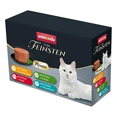animonda Vom Feinsten Adult mišrus rinkinys 12 x 85 g, drėgnas maistas katėms, 80 - 99 g — 2 nuotrauka