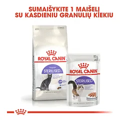 ROYAL CANIN FHN sterilised sausas maistas suaugusioms sterilizuotoms katėms 2 kg — 5 nuotrauka