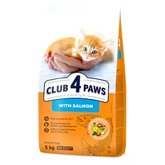 CLUB 4 PAWS PREMIUM SU LAŠIŠA. VISAVERTIS PAŠARAS KAČIUKAMS 5kg.