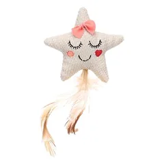 Flamingo Katzenspielzeug Lovu Stern beige