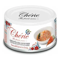 Cherie Cat Tuna with Carrot in Gravy pH Care 80 g nuotrauka