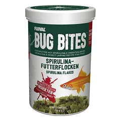 Fluval Bug Bites Spirulina Flakes