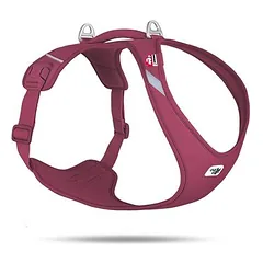 Curli All New Belka Comfort petnešos šunims, rubino spalvos