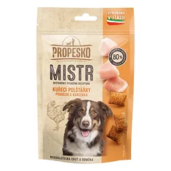 Skanėstai šunims PROPESKO Dog Master crispy chicken pads su vištiena, 60 g