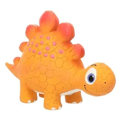 Flamingo Hundespielzeug Oona Dinosaurier orange