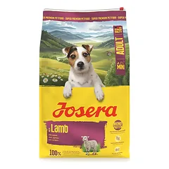 Josera Mini Lamb begrūdis sausas pašaras mažų veislių šunims su ėriena, 10 kg