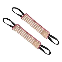 2er-Pack Hunde-Zerrspielzeug, robust, 2 stabile Griffe